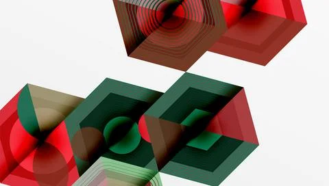 Hexagons, diamonds pattern. Geometric repeating hexagon background Stock Illustration