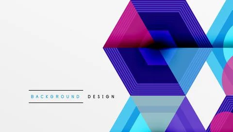 Hexagons, diamonds pattern. Geometric repeating hexagon background 스톡 일러스트