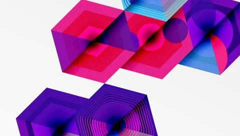 Hexagons, diamonds pattern. Geometric repeating hexagon background 스톡 일러스트