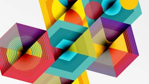 Hexagons, diamonds pattern. Geometric repeating hexagon background イラスト素材