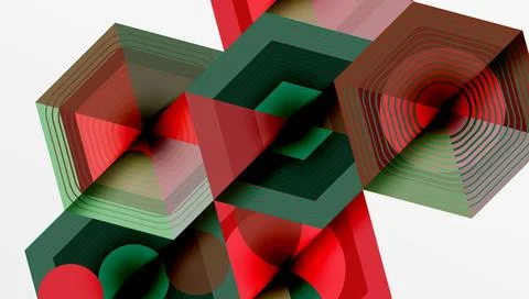 Hexagons, diamonds pattern. Geometric repeating hexagon background Illustrazione stock