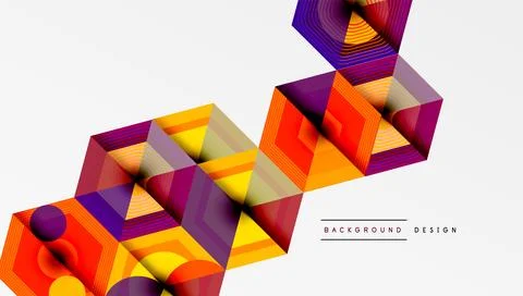 Hexagons, diamonds pattern. Geometric repeating hexagon background Illustrazione stock