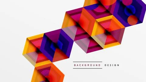 Hexagons, diamonds pattern. Geometric repeating hexagon background イラスト素材