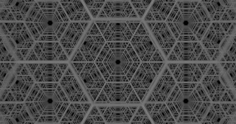 Hexagons Forever (2160p 25fps) Video stock 143428402
