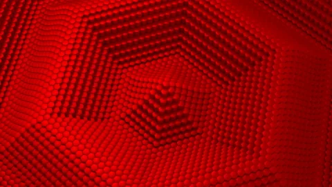 Hexagons Formed A Wave Vidéo 89855136
