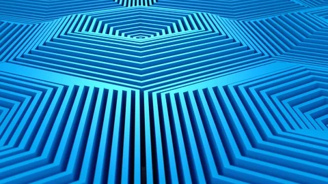 Hexagons Formed A Wave Видео 118824533