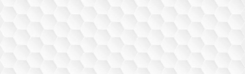 Hexagons on gray white background - Vector illustration イラスト素材