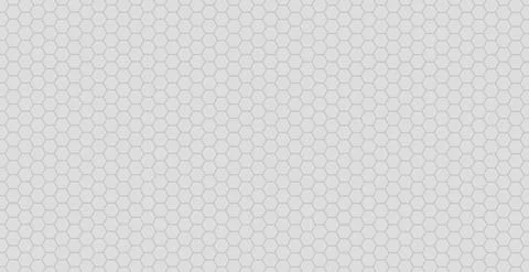 Hexagons on gray white background - Vector illustration 스톡 일러스트