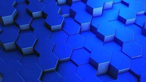 Hexagons honeycomb background abstract science design Illustrazione stock
