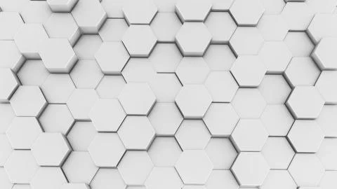 Hexagons honeycomb background abstract science design Illustrazione stock