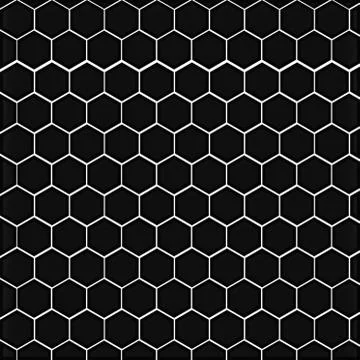 Hexagons Stock Illustration