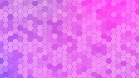 Hexagons Mosaic Background Ilustración de archivo