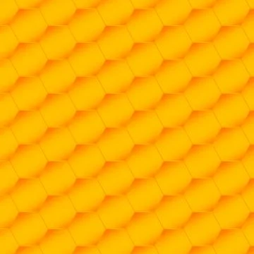 Hexagons pattern. Honeycomb background from a bee hive Stock Illustration