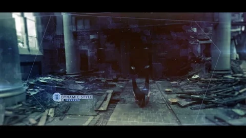 Hexagons Promo Opener After Effects stock