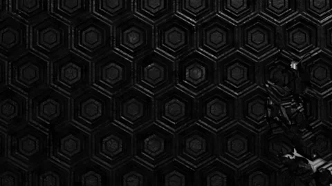 Hexagonwall Stock Footage 136186927