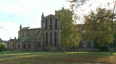 Hexham Abbey Stock Footage 21903836