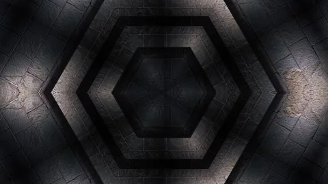 Hexigan Stone Pattern Stock Footage 265869277