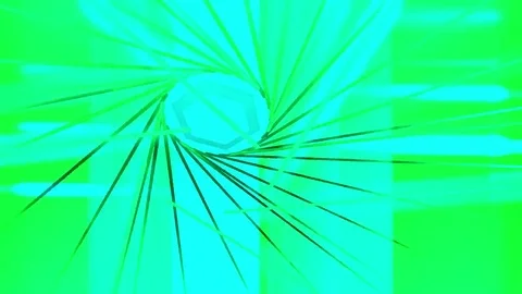 Hexxa visuals dropping shapes Stock Footage 69196005