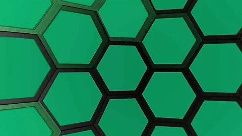 Hexxa visuals inside Sphere rotating on the beat Stock Footage 69299531