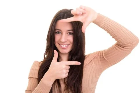 Hey ! Frame me! Stock Photos