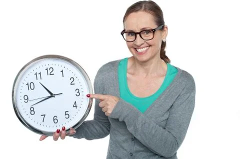 Hey, what's the time? Stock Photos