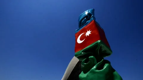 Heydar Aliyev center Stock Footage 62395024
