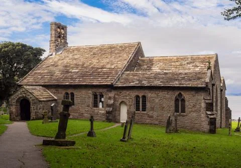 Heysham chapel Stock Photos