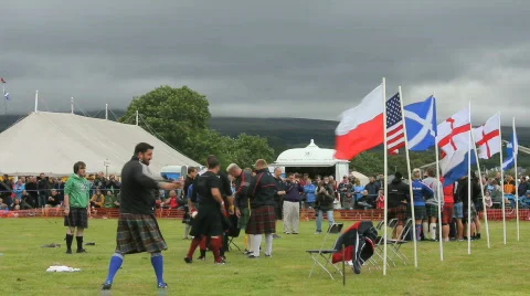 HG competitors prepare Video stock 854738