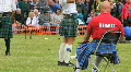 HG stone putt referee HD Footage