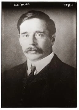 H.G. Wells. Foto stock