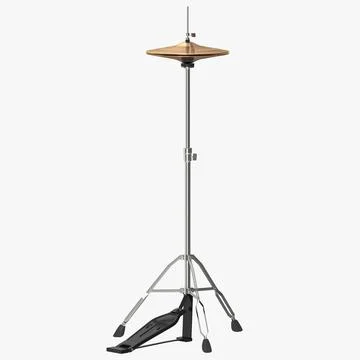 Hi-Hat Cymbal 3D Model 3D Model
