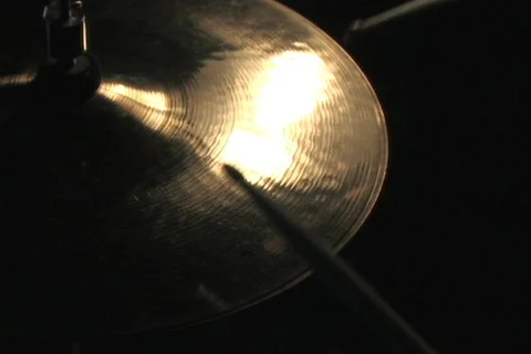 HI HAT CYMBALS Stock Footage 114149