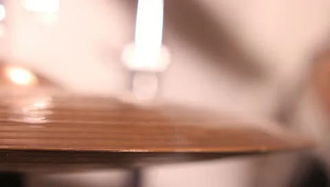 Hi-Hat Jazz beat ECU Stock-Footage 10765065