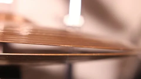 Hi-Hat open and close jazz beat ECU Video stock 10765071