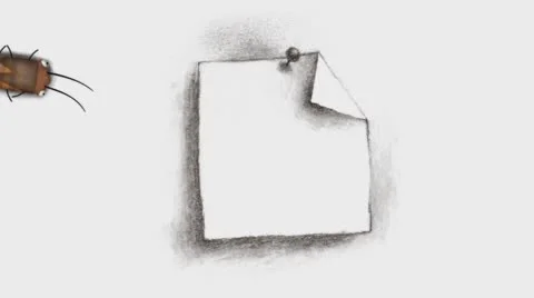 Hi Note and Cockroach with alpha channel 動画素材 67536728