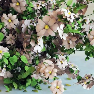 Hi-poly Bush&Flowers 3D Model