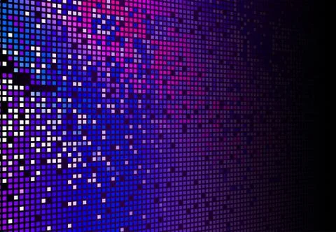 Hi tec mosaic background Stock Illustration