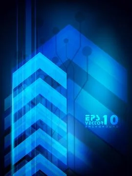 Hi tech abstract background. EPS 10. Stock Illustration