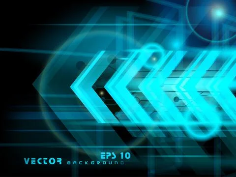 Hi tech abstract background. EPS 10. Stock Illustration