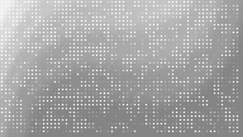 Hi tech abstract grey background, futuristic technology background blink white Stock Footage 297941629