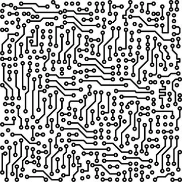 Hi-tech abstract industrial electronic background Stock Illustration