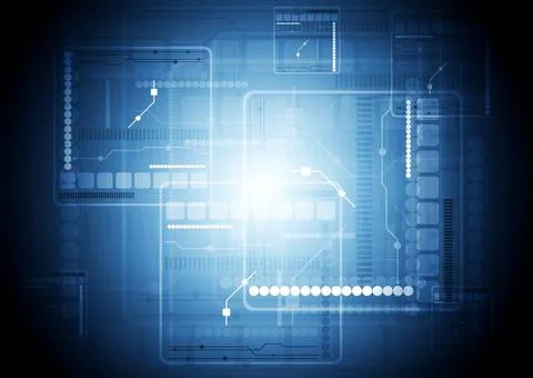 Hi-tech abstract vector background Hi-tech abstract vector background Copy... Stock Photos