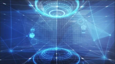 Hi-Tech Background 1 Stock Footage 236696294
