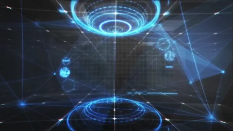 Hi-Tech Background 2 Stock Footage 236696308