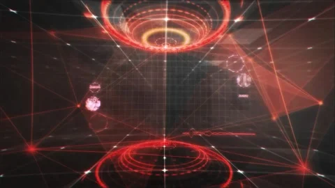 Hi-Tech Background 3 Stock Footage 236696350