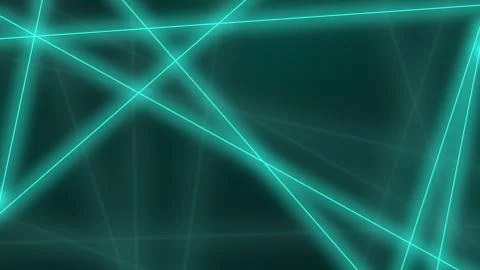 Hi-tech background. Abstract cyan lines crossings. 3D rendering Stock Illustration