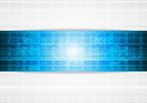 Hi-tech blue background. Vector illustration eps 10 Hi-tech blue backgroun... 库存照片