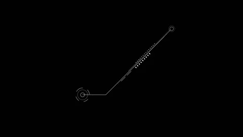 Hi Tech Callout Stock Footage 100666923
