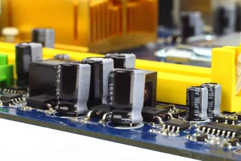 Hi-tech closeup Stock Photos