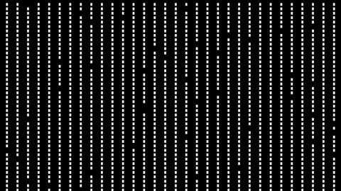 Hi tech color square dots animation isolated on black background 스톡 동영상 330062204